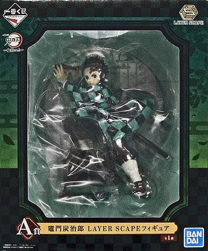 BANDAI SPIRITS figure Tanjirou Kamado Ichiban Kuji Demon Slayer Kimetsu no Yaiba Demon Slayer LAYER SCAPE Prize A figure