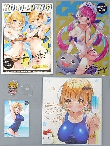 General doujinshi for men Virtual Youtuber Hachigo hololive 5-piece set / Hachigo
