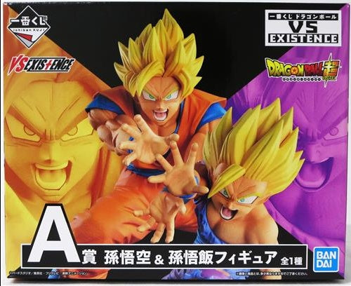 Banpresto ichiban kuji Dragon Ball VS EXISTENCE Dragon Ball Super A Prize Son Goku Son Gohan Figure Super Saiyan Son Goku Super Saiyan 2 Son Gohan