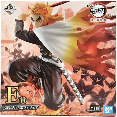 BANDAI SPIRITS Ichiban Kuji Demon Slayer Kimetsu no Yaiba 肆 Become a stronger blade than anyone else Prize E Kyoujurou Rengoku figure