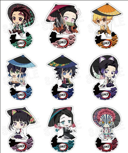 Chugai Mining BOX Demon Slayer Kimetsu no Yaiba Petanko Trading Acrylic Stand -Japanese Umbrella-