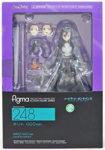 Max Factory figma 248 Sword Art Online II Kirito GGOver. Figure Max Factory