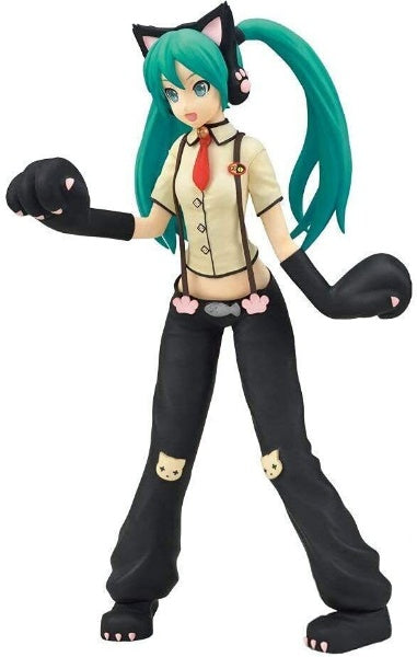 Hatsune Miku Figure Cat Ver. Project DIVA Arcade Future Tone Nyanko SEGA Japan