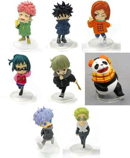MAPPA Trading Figure All 8 Types Set Jujutsu Kaisen Sorcery Fight Trading Collection Figure Mini Character Animation Jujutsu Kaisen Sorcery Fight Exhibition Seaside