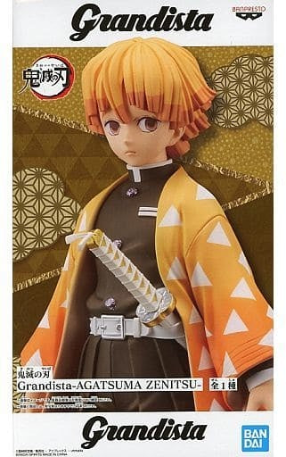 Banpresto figure Zenitsu Agatsuma Demon Slayer Kimetsu no Yaiba Grandista-AGATSUMA ZENITSU-