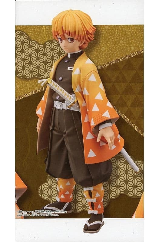 Banpresto figure Zenitsu Agatsuma Demon Slayer Kimetsu no Yaiba Grandista-AGATSUMA ZENITSU-