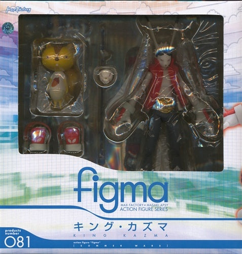 Max Factory figma 081 Summer Wars King Kazuma Figure Max Factory