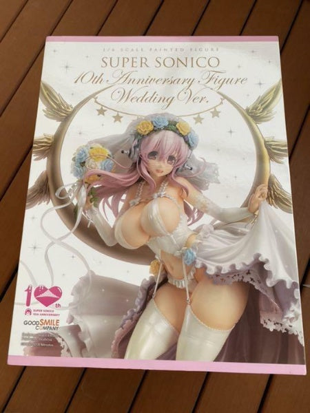 Super Sonico 10th Anniversary Wedding Figure Ver.1/6 Figure Good Smile Company