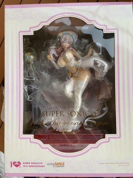 Super Sonico 10th Anniversary Wedding Figure Ver.1/6 Figure Good Smile Company