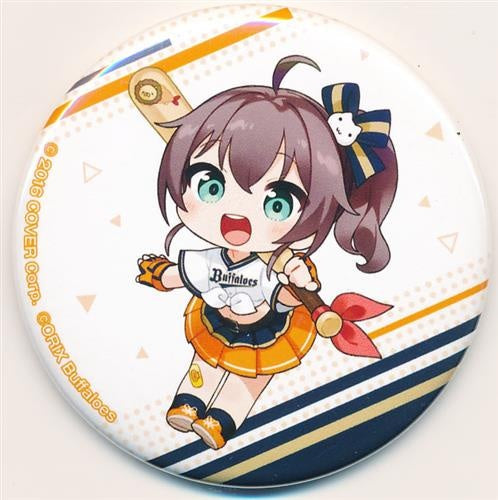 Rakuten hololive x Pacific League 6 Team Can Badge Natsuiro Matsuri