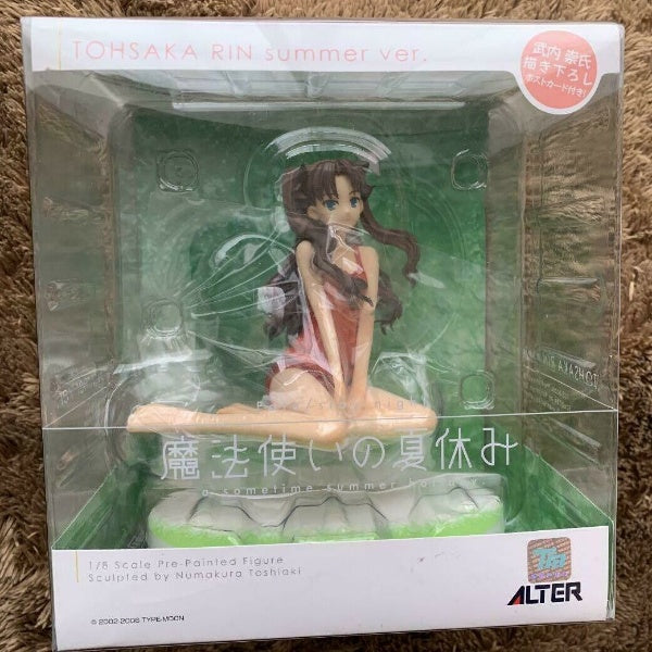 Fate stay night Tohsaka Rin Summer PVC Figure Japan Collection Import