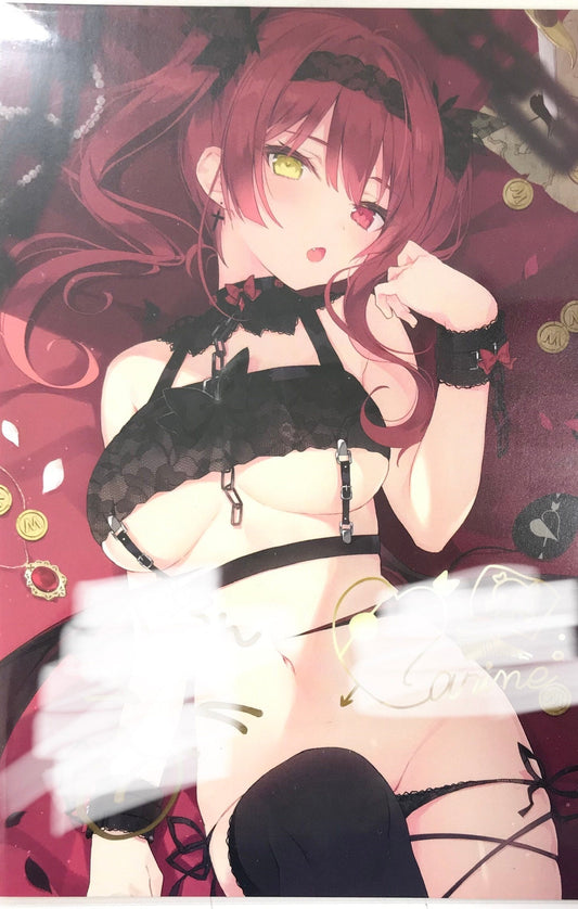 hololive hololive birthday commemorative copy Handwritten Signature postcard with handwritten message Houshou Marine