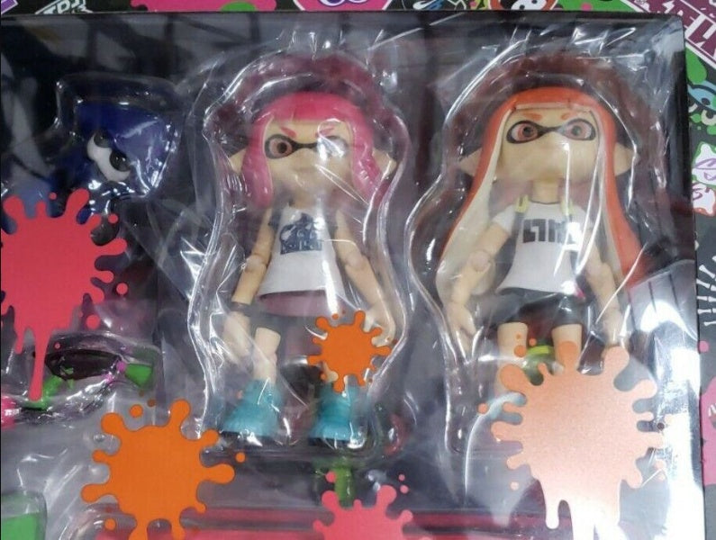 figma Splatoon Splatoon2 Girl DX Edition Set 400-DX PVC Action Figure Good Smile