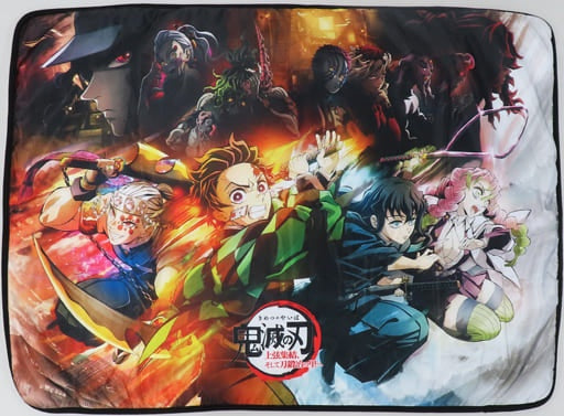 Lawson Dakimakura Cover Pillow Case, Sheets, Blanket Key Visual Blanket World Tour Screening Demon Slayer Kimetsu no Yaiba Upper String Gathering And To The Swordsmith Village Loppi Limited