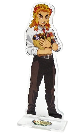 Kyoujurou Rengoku Demon Slayer Kimetsu no Yaiba Demon Slayer Online -Anime 2nd Anniversary Festival- Kimetsu Gakuen Valentine Random Acrylic Stand ufotable WEBSHOP Made-to-Order Limited