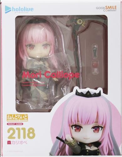hololive Good Smile Company Nendoroid 2118 Hololive Production Mori Calliope Figure Good Smile Company