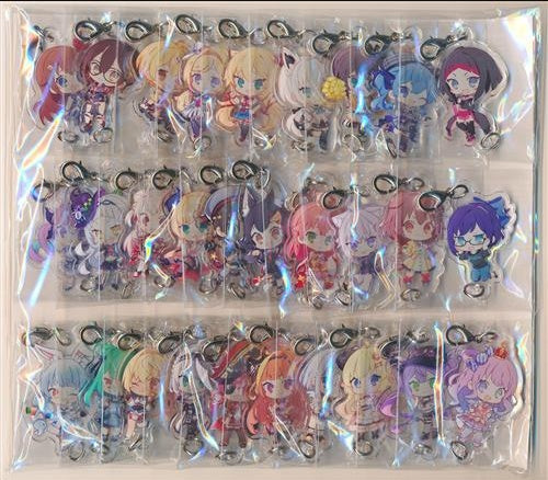 hololive hololive Everyone Connecting Acrylic Keychain Set Holokomi