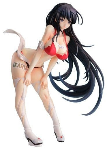 Vertex Figure Ikaruga -Queen of the Circuit- Senran Kagura NewWave G Burst 1/6 Pre-painted PVC Figure