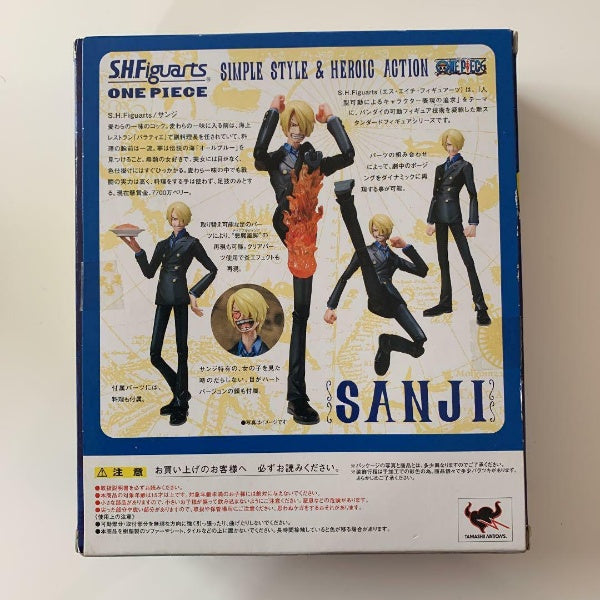 S. H. Figuarts One Piece Sanji Action Figure BANDAI Japan Import