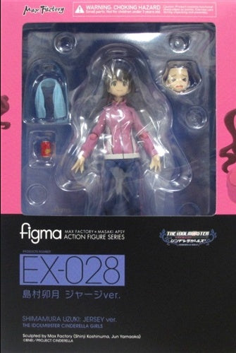 Max Factory figma EX-028 THE IDOLM@STER CINDERELLA GIRLS Uzuki Shimamura Jersey ver. Figure Max Factory Wonder Festival 2015 Summer/Wonder Festival 2015 Summer