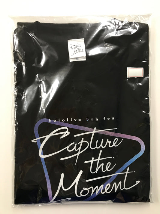 hololive hololive hololive 5th fes. Capture the Moment T-shirt Black XL size hololive SUPER EXPO 2024