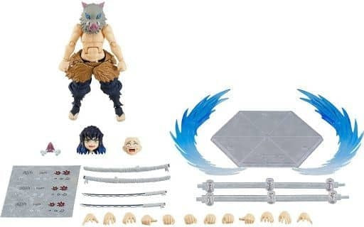 Max Factory Figure figma Inosuke Hashibira DX Edition Demon Slayer Kimetsu no Yaiba