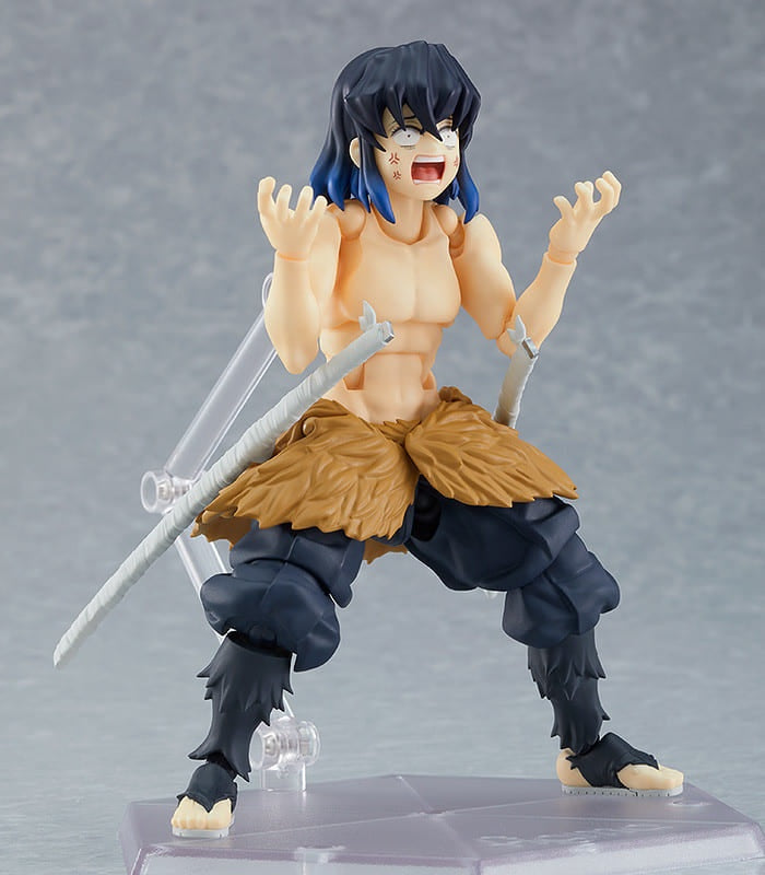 Max Factory Figure figma Inosuke Hashibira DX Edition Demon Slayer Kimetsu no Yaiba