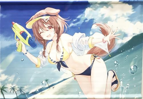 RUINON hololive B2 Tapestry Inugami Korone Shark Fin RUINON Comic Market 100/Comiket 100