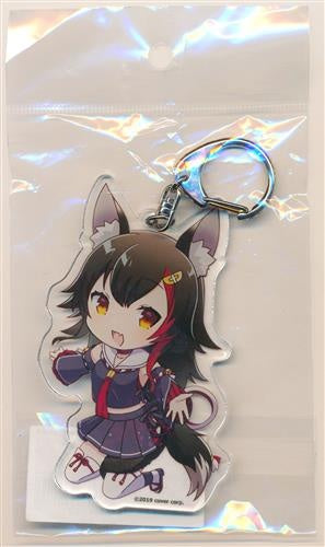 Gamers Virtual Youtuber Big Keychain Ookami Mio