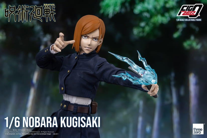 threezero / Good Smile Company Figure Fig Zero Nobara Kugisaki Jujutsu Kaisen Sorcery Fight 1/6 Action Figure