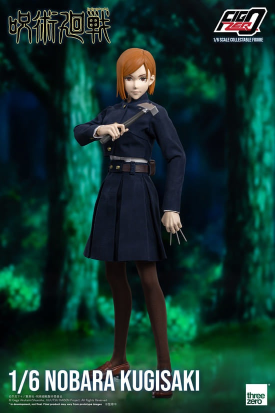threezero / Good Smile Company Figure Fig Zero Nobara Kugisaki Jujutsu Kaisen Sorcery Fight 1/6 Action Figure
