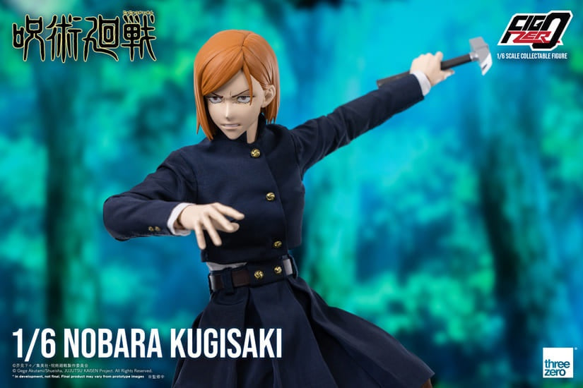 threezero / Good Smile Company Figure Fig Zero Nobara Kugisaki Jujutsu Kaisen Sorcery Fight 1/6 Action Figure