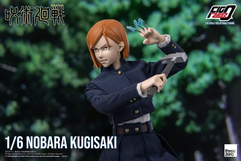 threezero / Good Smile Company Figure Fig Zero Nobara Kugisaki Jujutsu Kaisen Sorcery Fight 1/6 Action Figure