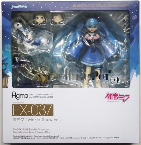 Max Factory figma EX-037 Snow Miku Twinkle Snow ver. Figure Max Factory