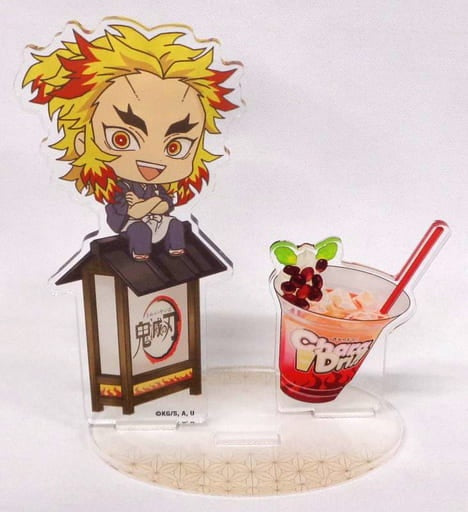 Chara Bomb Kyoujurou Rengoku Demon Slayer Kimetsu no Yaiba x CharaDri Mini Character Acrylic Stand