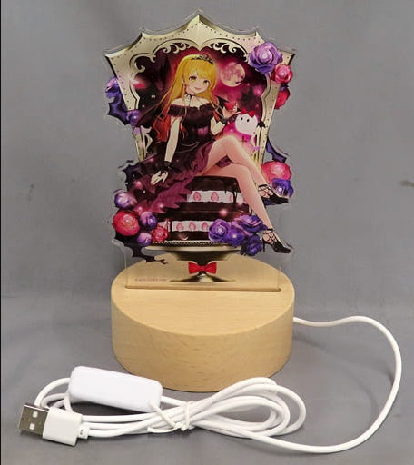 Cover Yozora Mel Birthday Light LED Acrylic Stand Light Virtual YouTuber hololive Yozora Mel Birthday Anniversary 2022