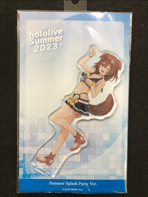 hololive hololive hololive Summer 2023 3D Acrylic Stand Summer Splash Party ver. Inugami Korone