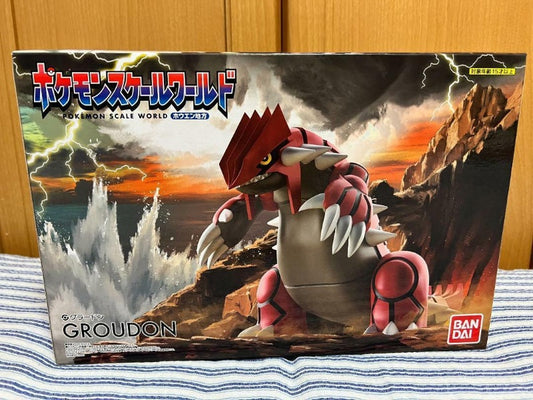 Pokemon Scale World Groudon Houen Region 1/20 Pokémon Figure BANDAI