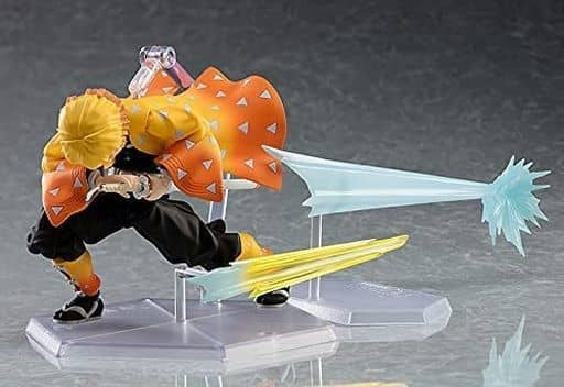 Max Factory figure with bonus figma Zenitsu Agatsuma DX edition Demon Slayer Kimetsu no Yaiba GOODSMILE ONLINE SHOP limited
