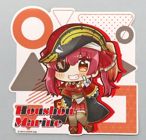 Hiromi Seal/Sticker Houshou Marine Mini Character Trading Die Cut Sticker Virtual YouTuber Hololive x JOYPOLIS DREAMY PARTY Hololive de PON Prize
