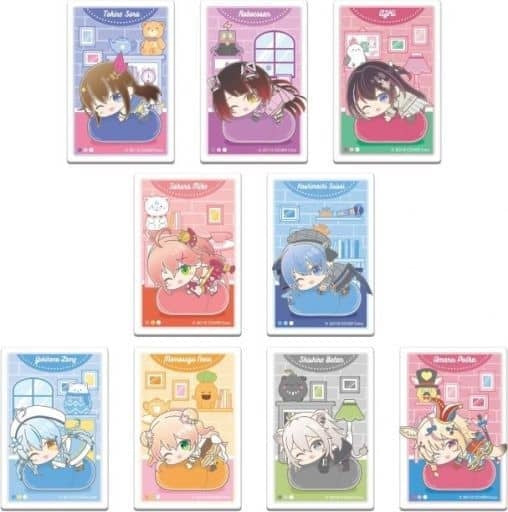 Hase Pro/Bandai Badge Bins BOX Vtuber Hololive Square CAN Badge Hagumi A BOX