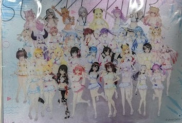 hololive hololive premium acrylic panel hololive Summer 2022