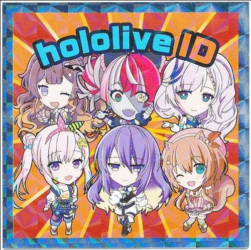 Lawson hololive hololive man glitter sticker hololive ID secret