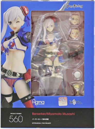 Max Factory figma 560 Fate/Grand Order Berserker/Miyamoto Musashi Figure Max Factory