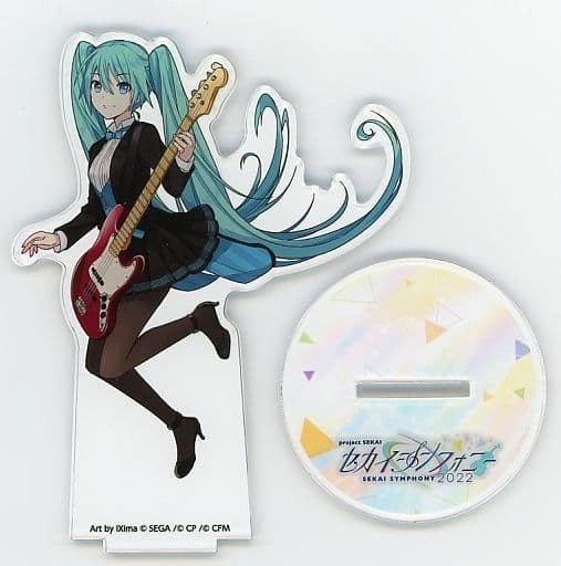 Wana Music Japan Miku Hatsune Acrylic Stand Project SEKAI Sekai Symphony 2022