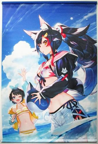 hololive hololive HOLOLIVE SUMMER B2 Tapestry Ookami Mio Ozora Subaru Comic Market 96/Comiket 96
