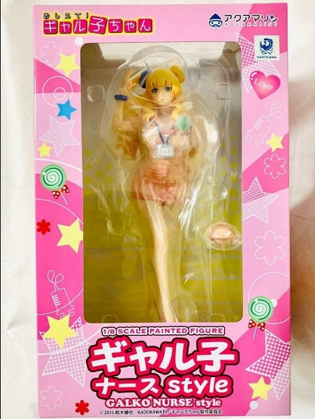 Aquamarine Tell me! Galko chan Nurse Style 1/8 Scale PVC Figure From Japan