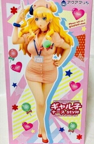 Aquamarine Tell me! Galko chan Nurse Style 1/8 Scale PVC Figure From Japan