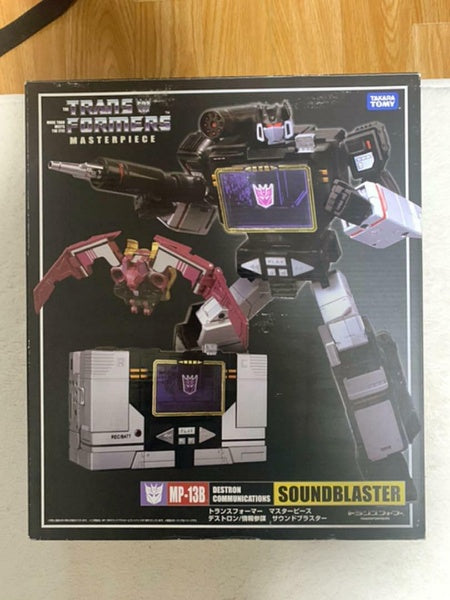 Transformers Masterpiece MP-13B Sound Blaster Figure TAKARA TOMY