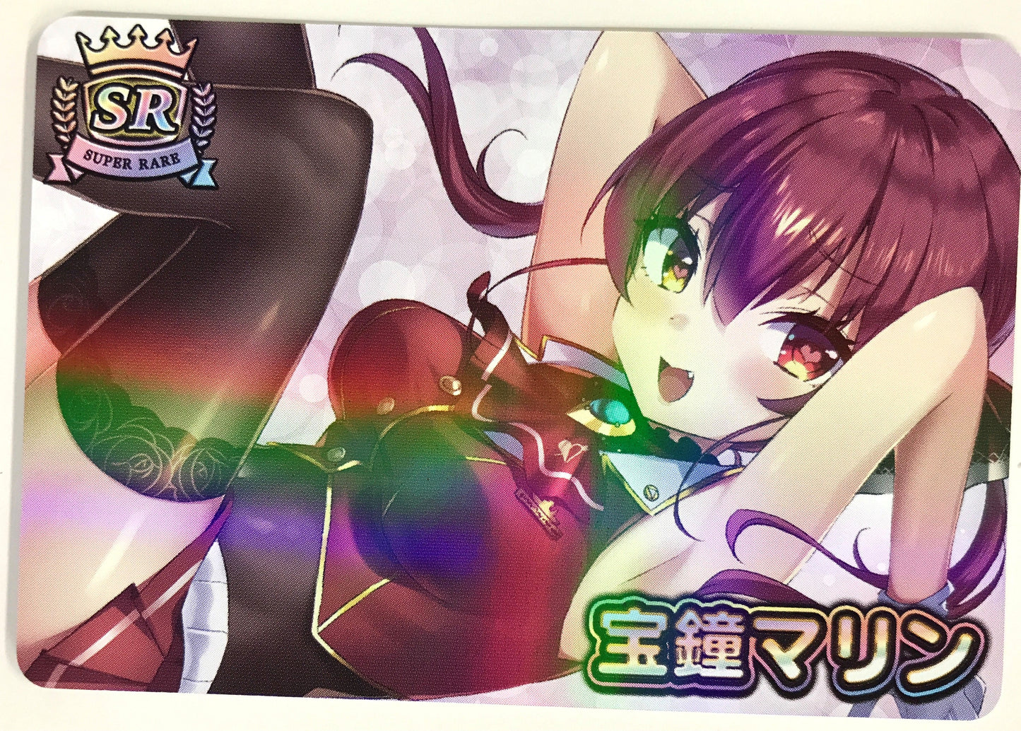 eStream Virtual Youtuber/Vtuber VTuber Chips 2 Original Card Houshou Marine SR